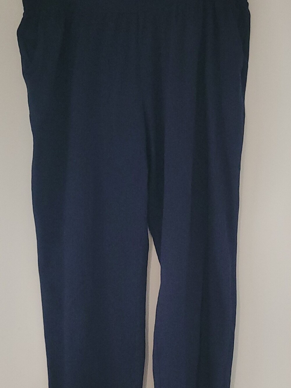 Belle By Kim Gravel Navy Gauze Pants 1XP